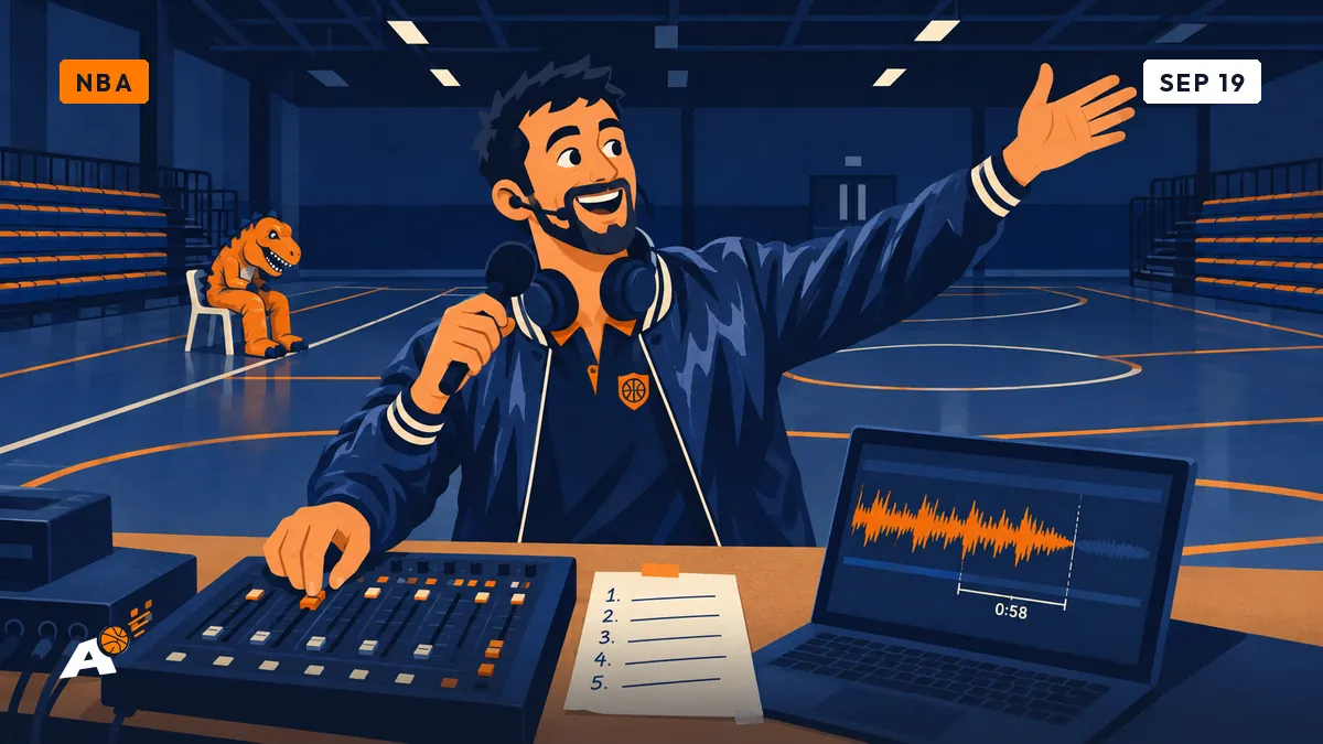 Five lengths in a minute, five times over: Dimitri has already cut the jingle