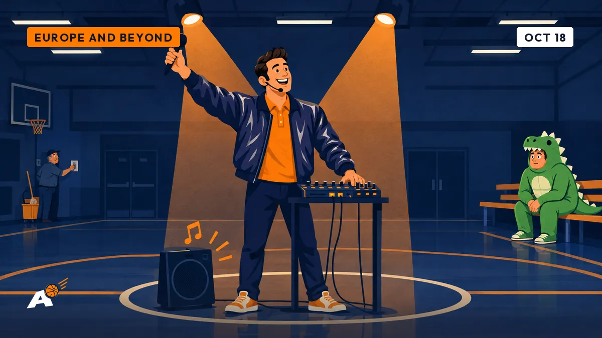 Apology at half-time in Paris: Dimitri would at least have cued the jingle